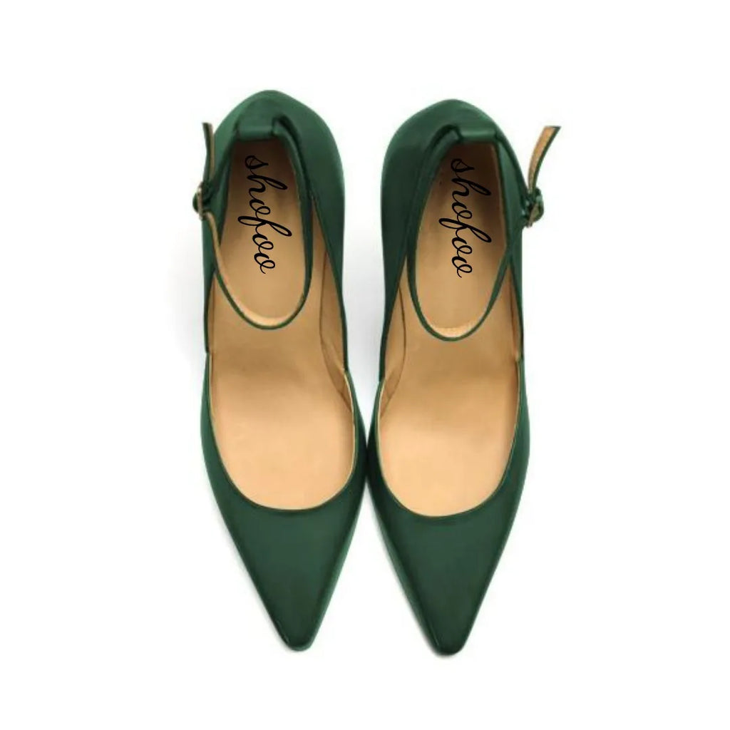 shoes Fashion women's high heels. About 10.5 cm heel height. Crystal heel Four Seasons Women's Shoes Pointed shoes 34-45