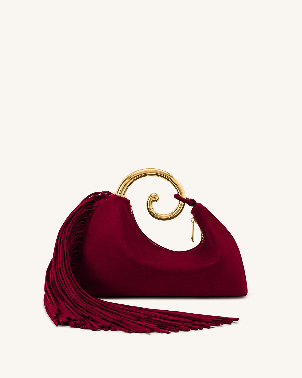 Suede Tassels Bag