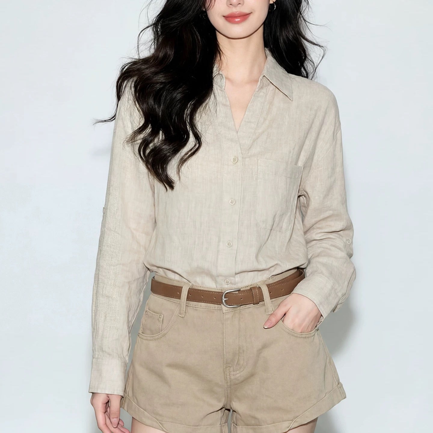Casual Shirt Early Spring  Relaxed Fit Loose and Comfortable Top