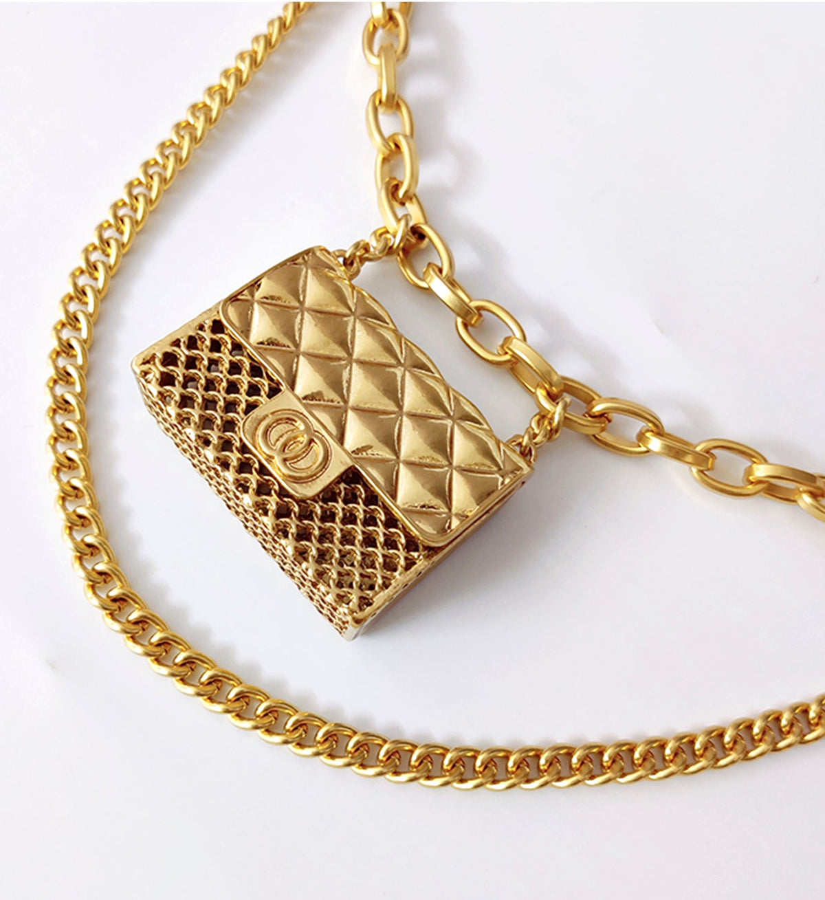 Tassel Gold Chain Belt