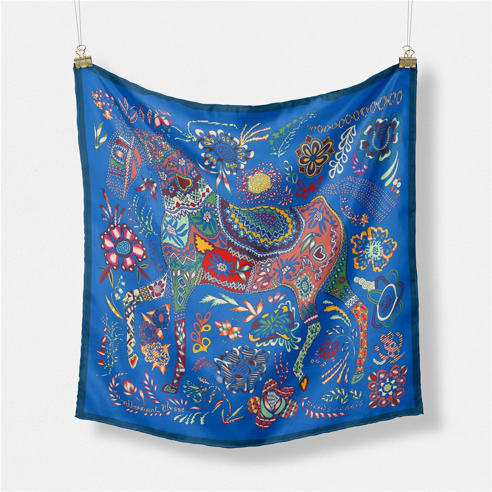 Floral Horse Scarf