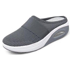 Women's Sandals - European and American Style Open-Toe Large Size Chunky Heel Half Slippers