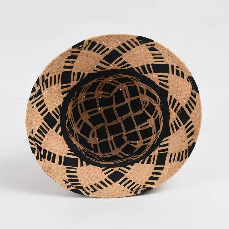 Raffia Straw Bucket Hat