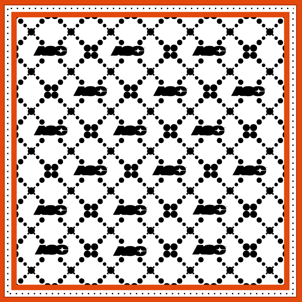 Chaos Ripple Silk Scarf I