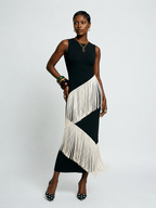Free Spirit Tassel A-Line Maxi Dress-1