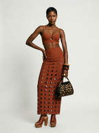 Confident Laser Cut Bikini Set-2