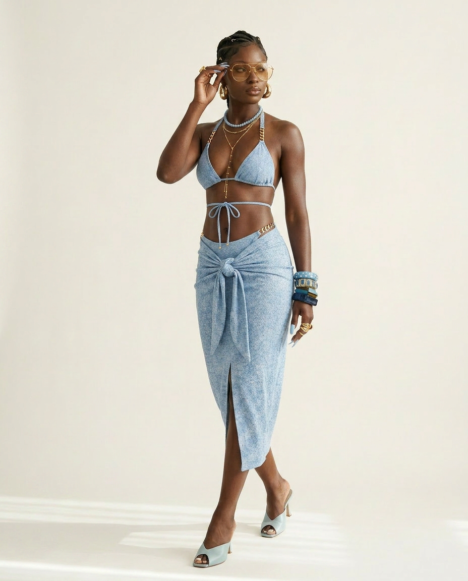 Sovereign Retro Belted One-Piece-0