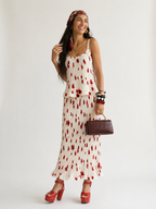 Free Spirit Pleated Floral Two-Piece Set-1
