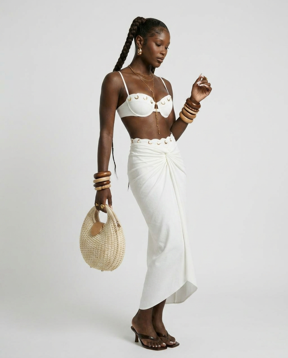 Radiant Golden High Waist Bikini Set
