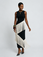 Free Spirit Tassel A-Line Maxi Dress-2
