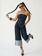 Unstoppable Cropped Wide-Leg Jeans-2