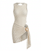 Radiant Knitted Lace-Up One-Piece-4