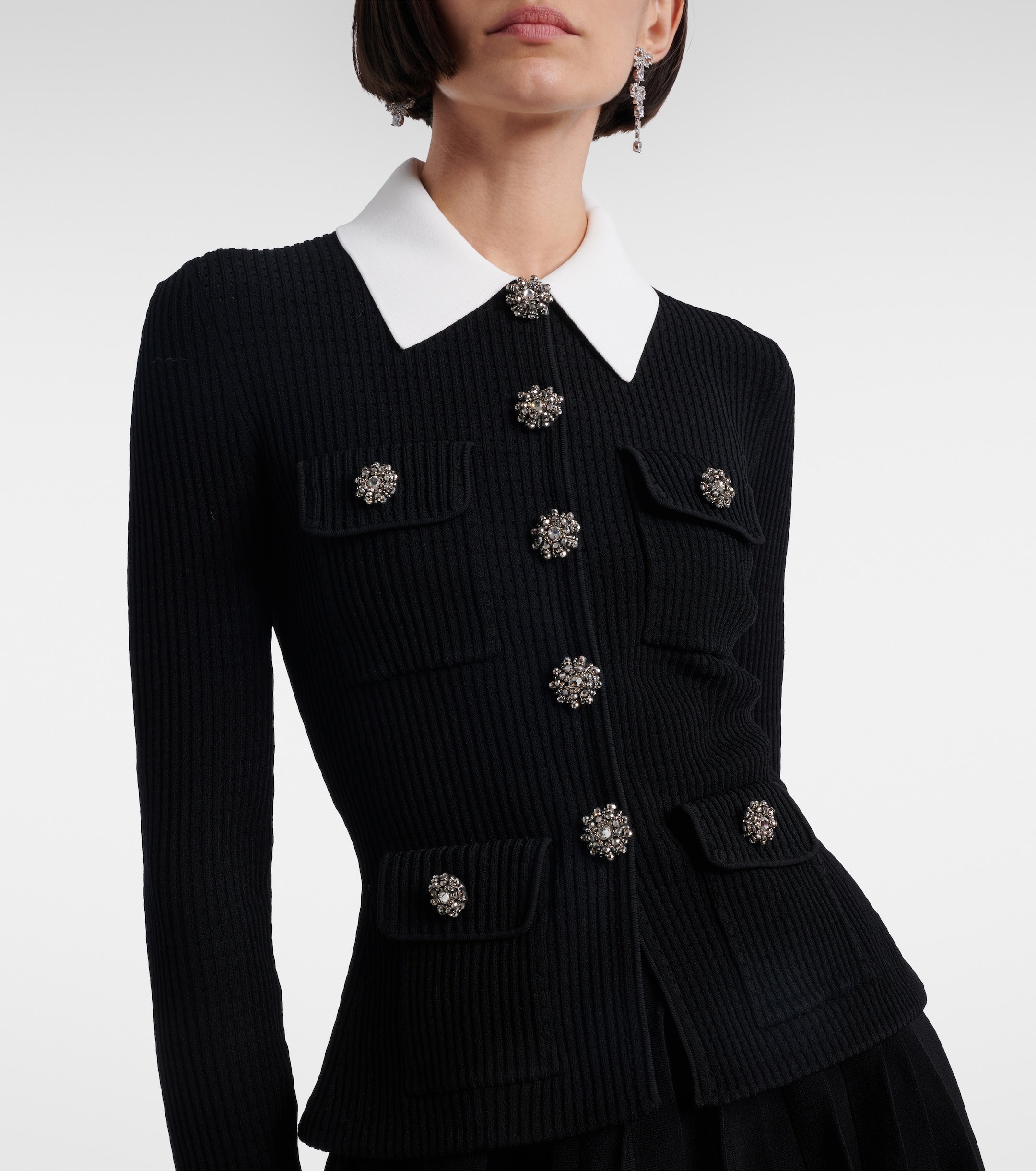 Crystal Tweed Dress