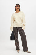 V-Cross Soft Sweater