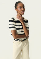 Crocheted Polo T-Shirt