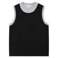 Design Spliced Vest Men's Sleeveless Sports Fitness