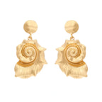 Alloy conch pendant earrings conch pendant earrings for women