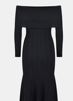 Ruffles Knitted Dress