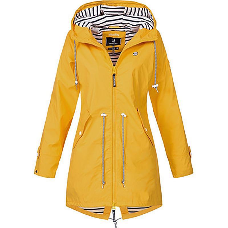 Zipper women's three in one outdoor hooded mountaineering jacket