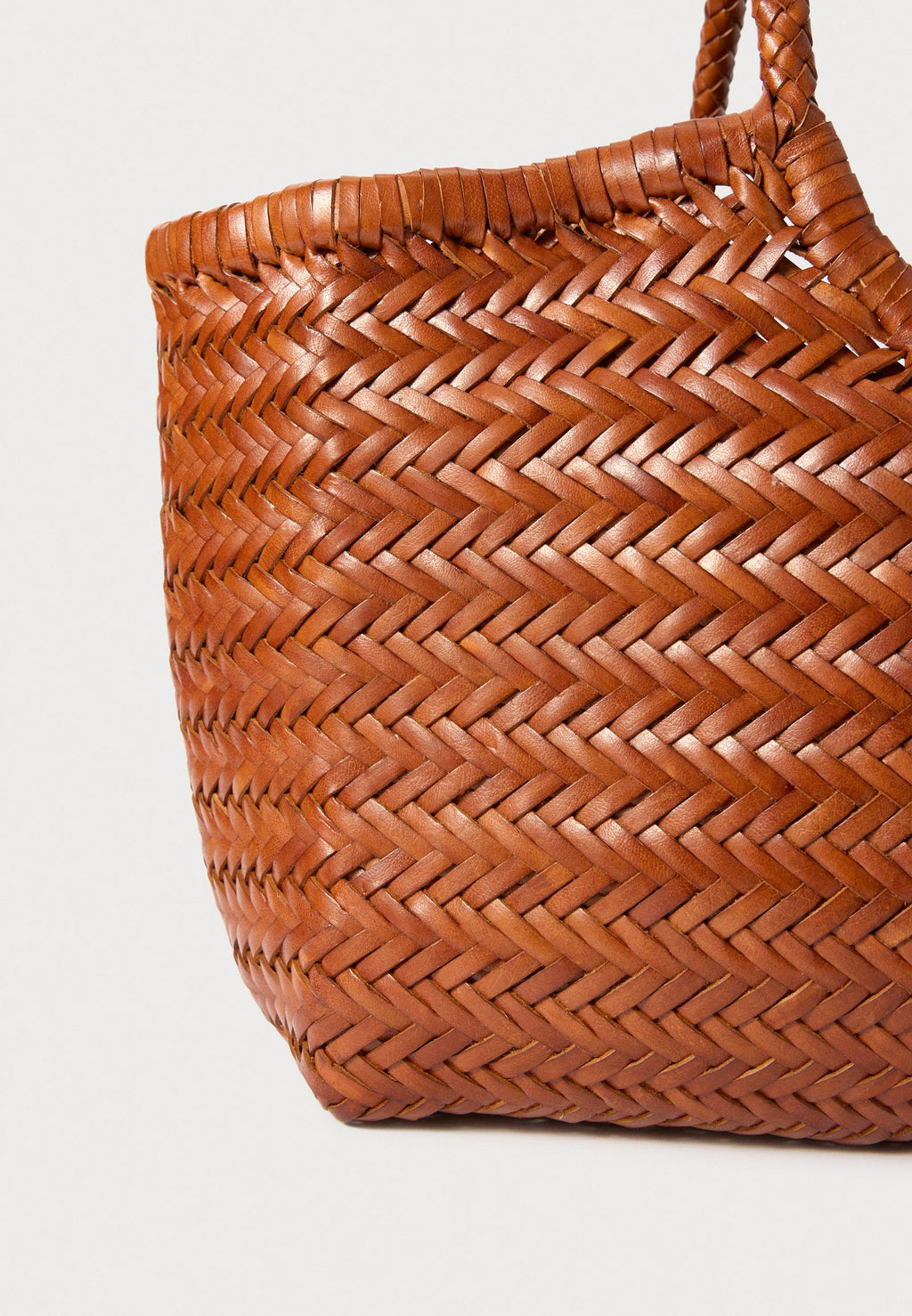 Quilted woven bag