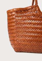 Quilted woven bag