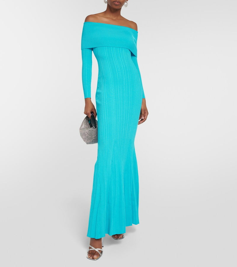 Ruffles Knitted Dress
