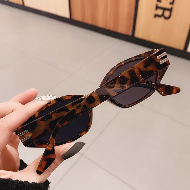 Fashion Vintage Cat Eye Sunglasses Women Men Luxury Brand Designer Popular Travel Small Frame Sun Glasses Sexy Ladies UV400