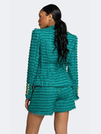 Tweed Bodycon Blazer