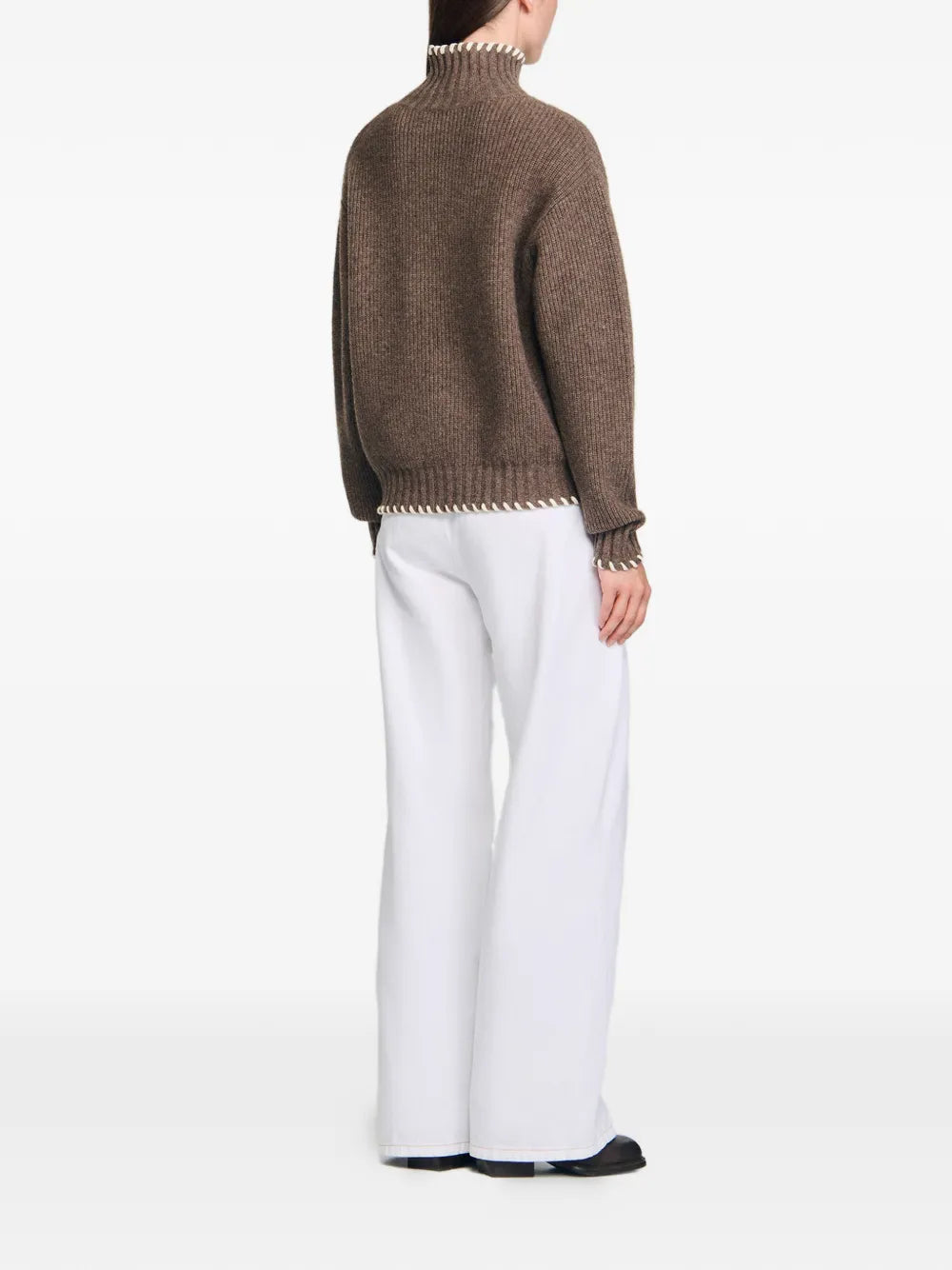 Wool High Neck sweater