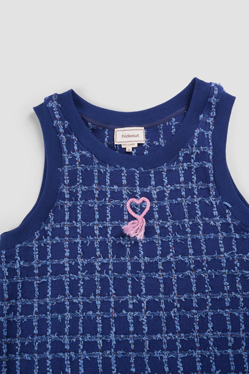 Distressed Heart Tank Top