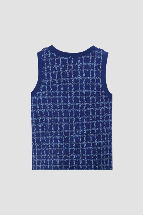 Distressed Heart Tank Top
