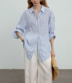 Linen Stripe Shirt