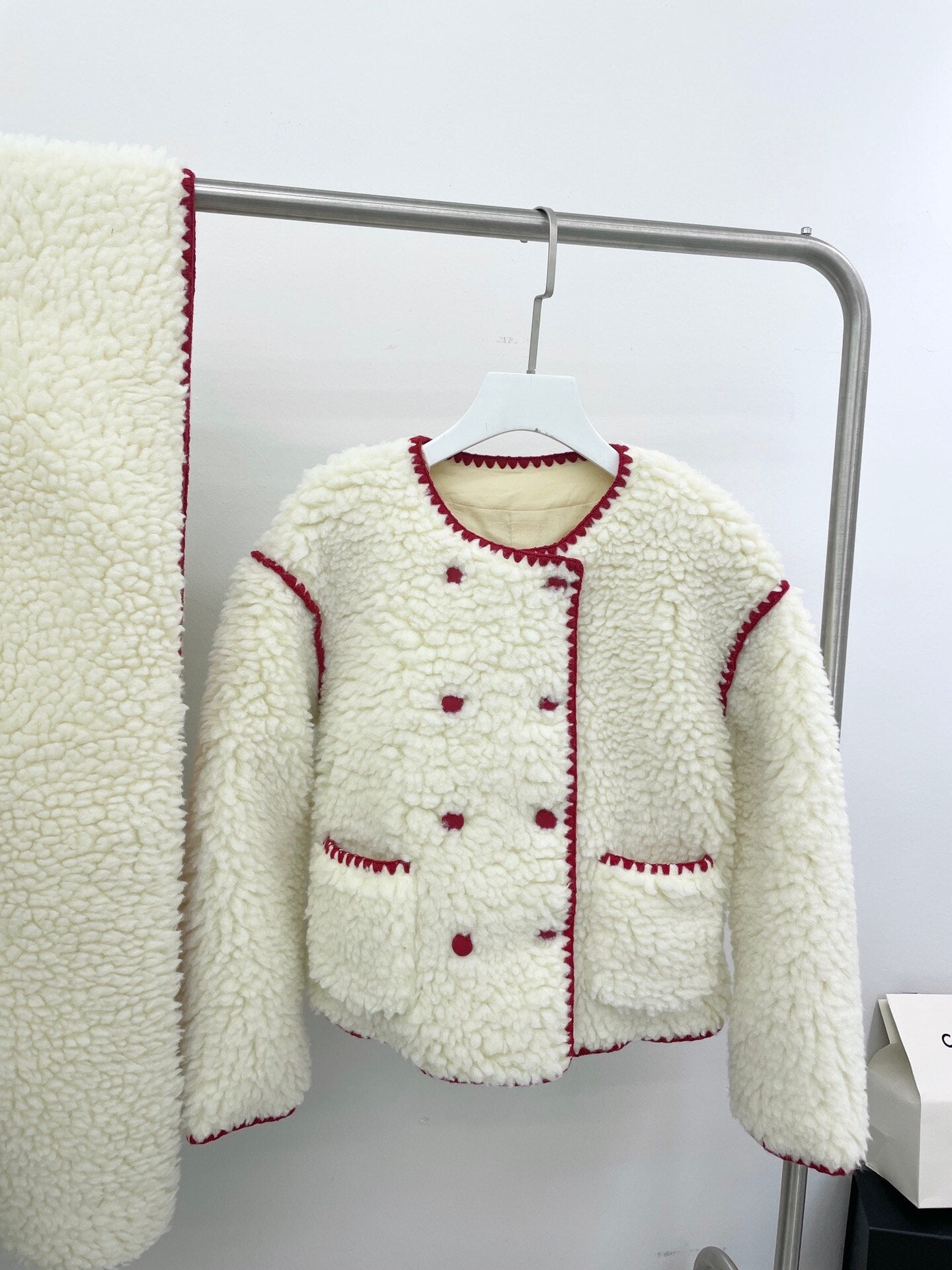 Winter New Women Fashion High Quality Double Breasted Warm Jacket Female Casual Outerwear Coat 2 Color Rmsx 8.22