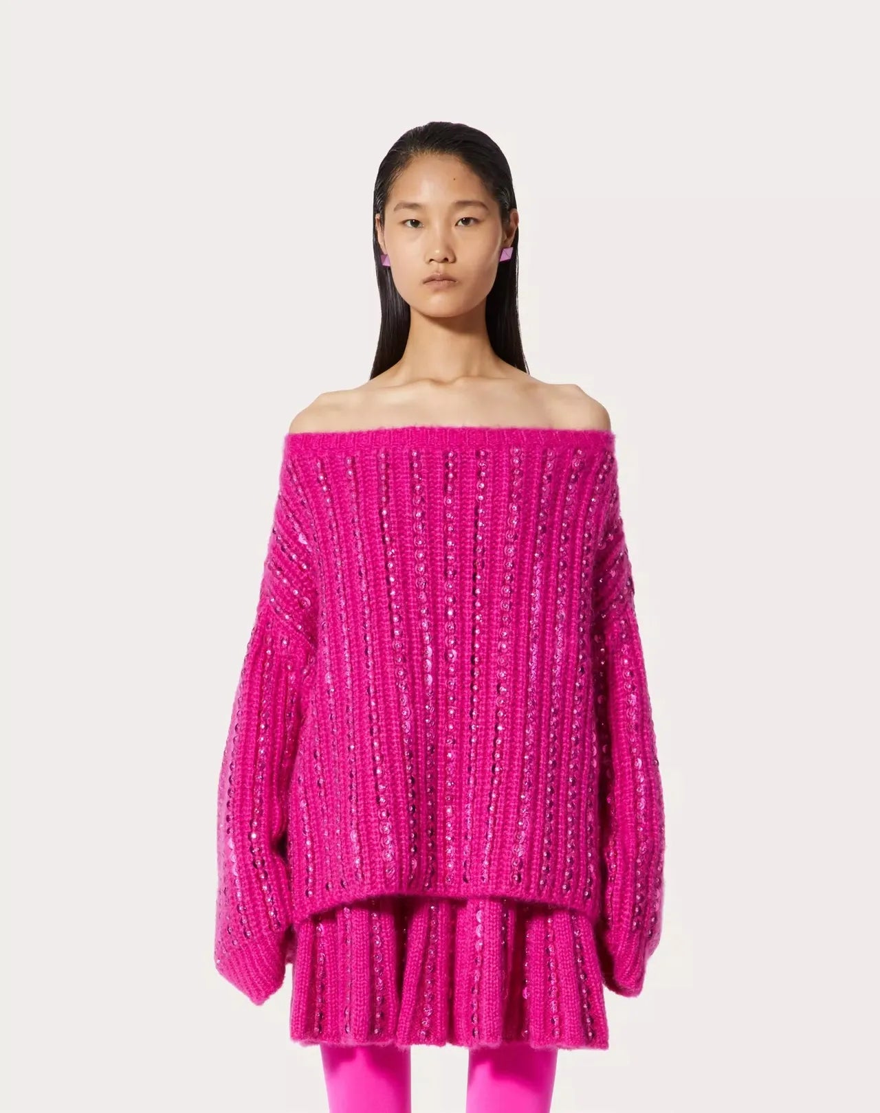 Sequin Knit Mini
