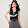 V-neck Knit Top