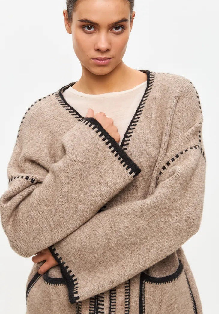 Cashmere-like Cardigan
