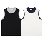 Design Spliced Vest Men's Sleeveless Sports Fitness