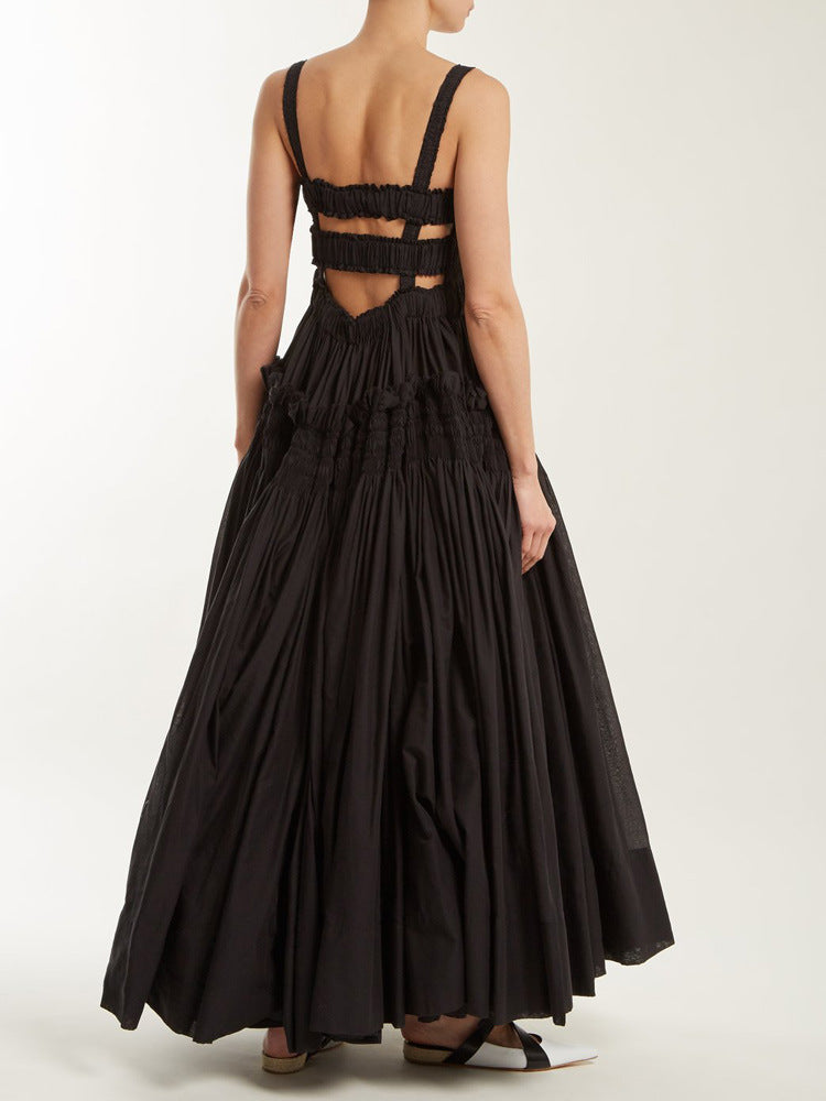 French Ruffle Dress