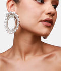 Irregular Pearl Oversized Earrings