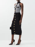 Houndstooth Bodysuit