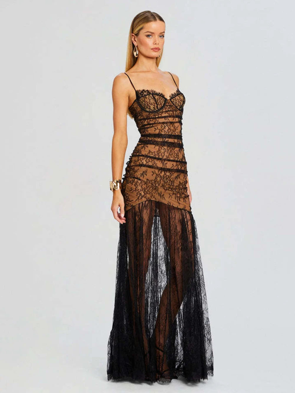 French lace dress