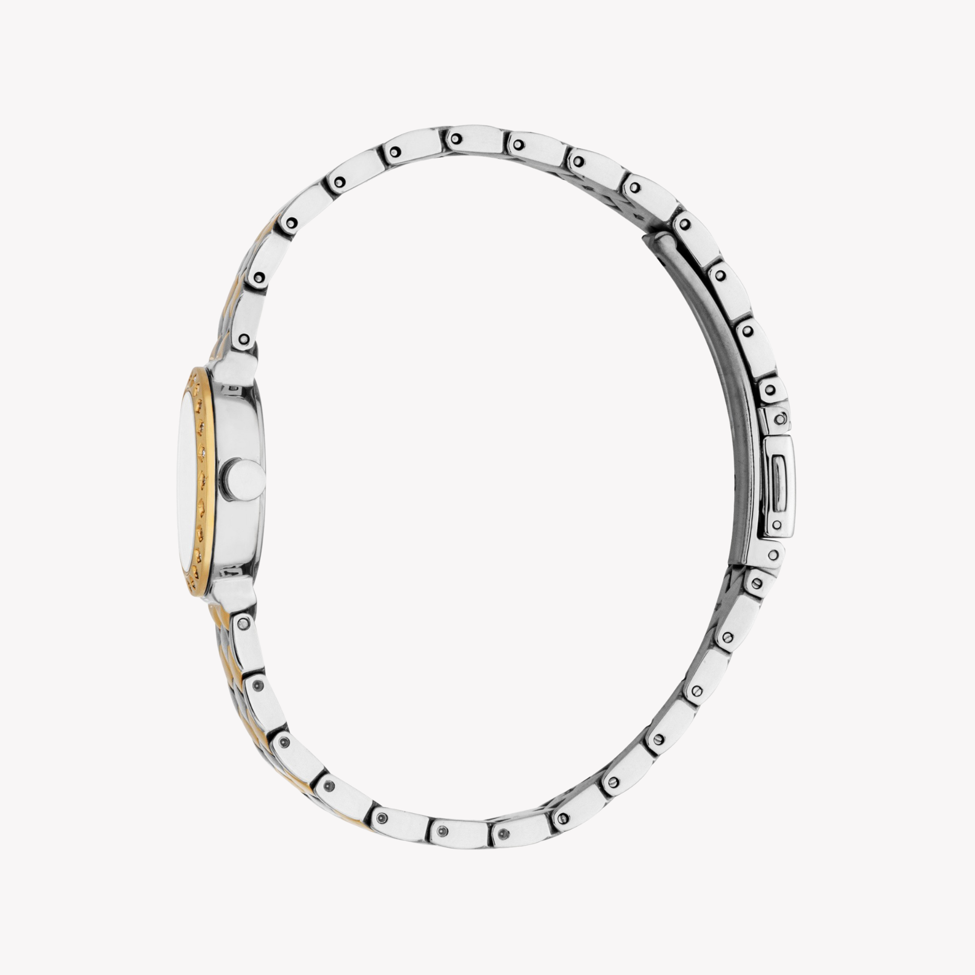 Esprit Women's Silver/Gold Stainless Watch | Es1l510m0055