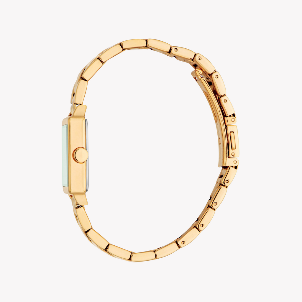 Esprit Women's Gold/Green Stainless Watch | Es1l511m0045