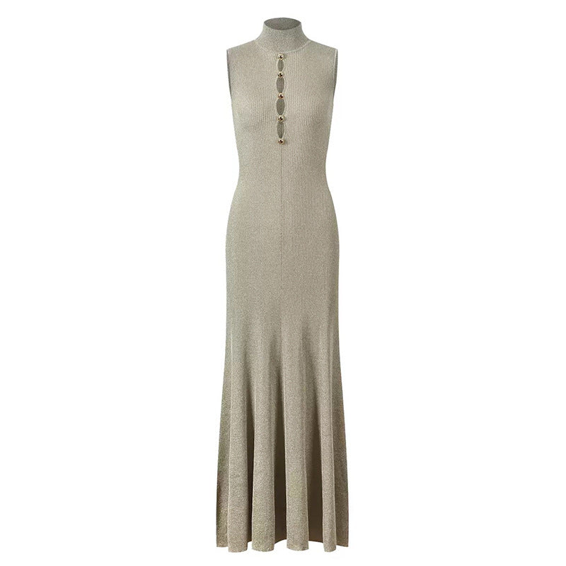 Evening Dress for WomenSlim Fit Long Sleeve Round Neckline, Cocktail Party Dress Hostess Gown