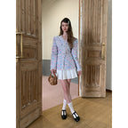 Fashion heavy industry tassel floral small fragrant style coat for women
