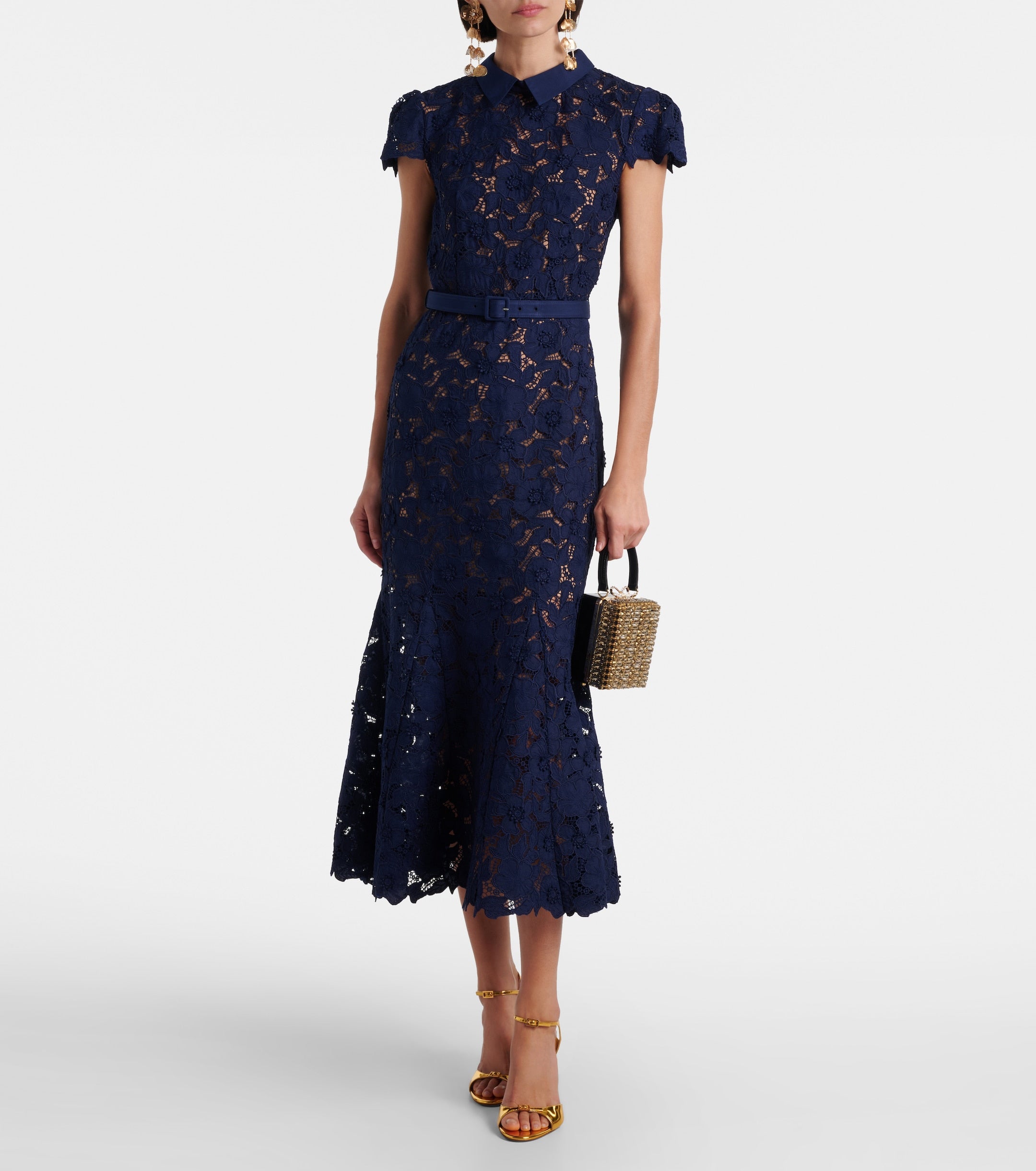 Floral Embroidered Dress