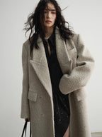 Maxi wool coat