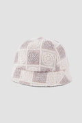 Flower Pattern Crochet Bucket Hat