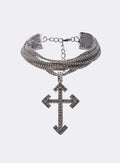 Cross Choker Necklace