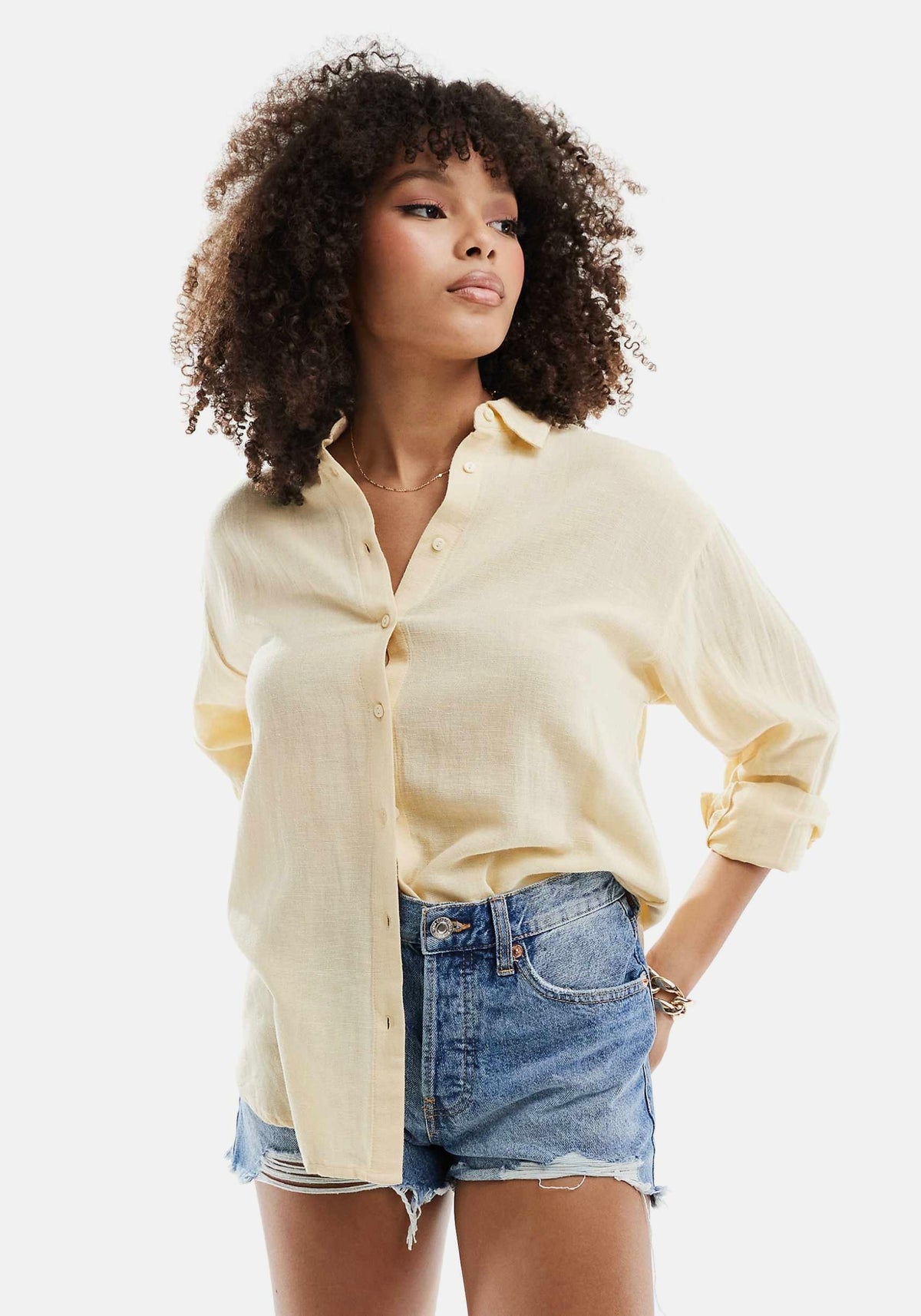 Linen French Blouse